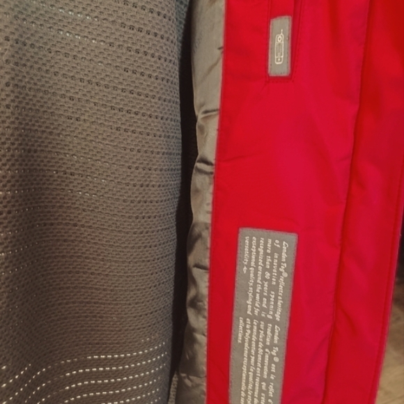 LONDON Fog Red Woman's Jacket with Removable Hood - Picture 10 of 15